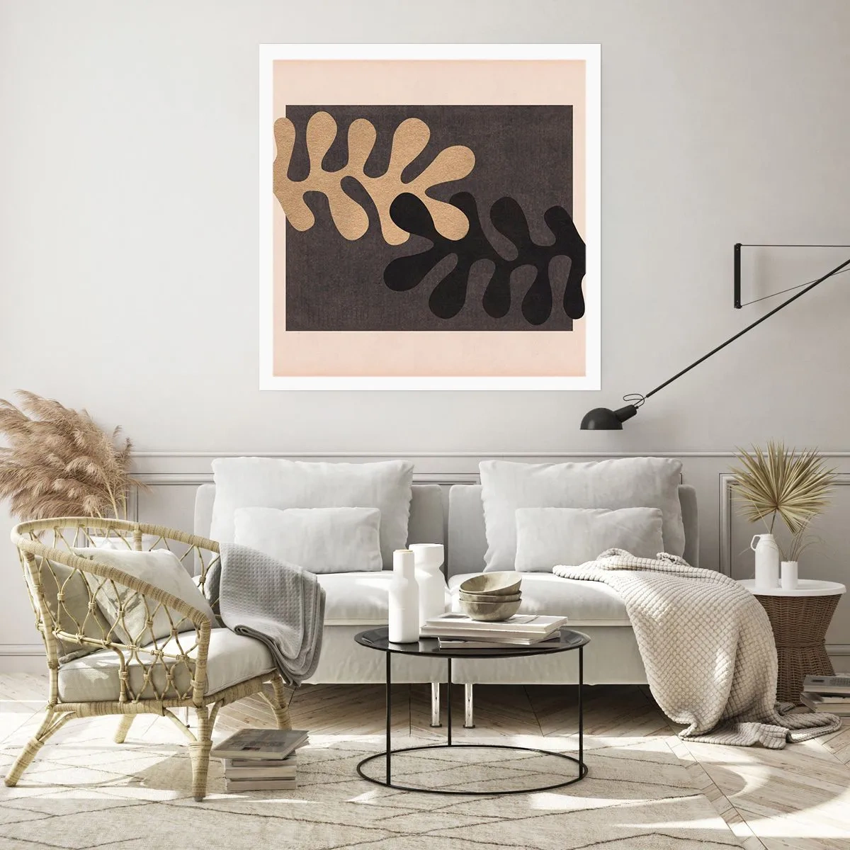 Plagát - Neprítomnosť a doplnenie - 50x50 cm