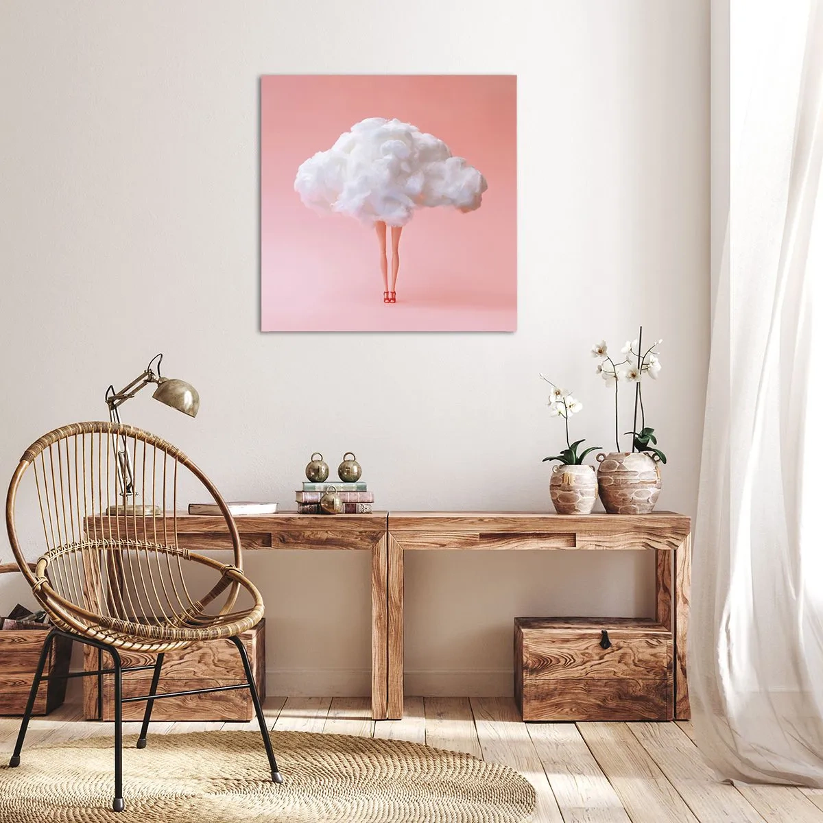 Obraz na plátne - Sladký sľub - 60x60 cm