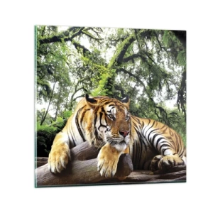 Obraz na skle - S úctou - 40x40 cm