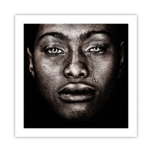 Plagát - Jedna slza - 50x50 cm