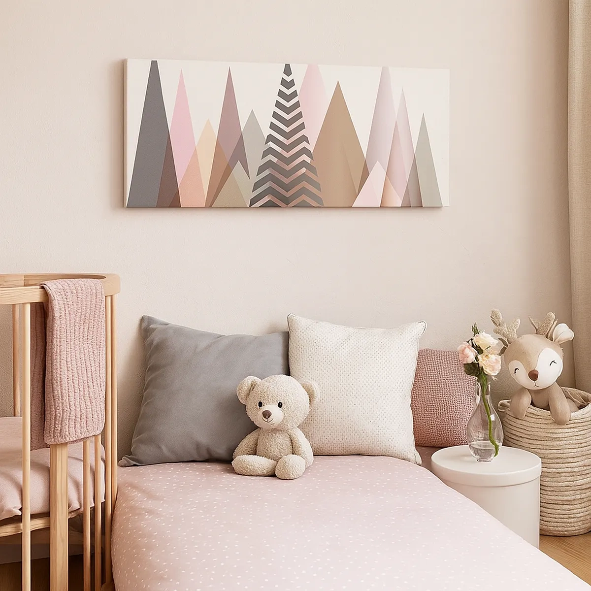 Obraz na plátne - Pyramidálny pohľad - 30x30 cm