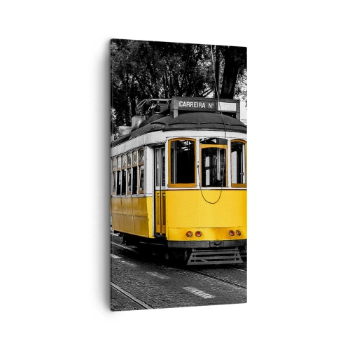 Obraz na plátne - Fado v pozadí - 45x80 cm