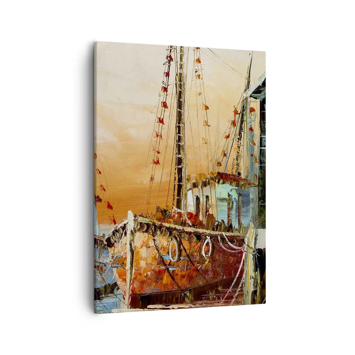 Obraz na plátne - Pokojný návrat - 50x70 cm