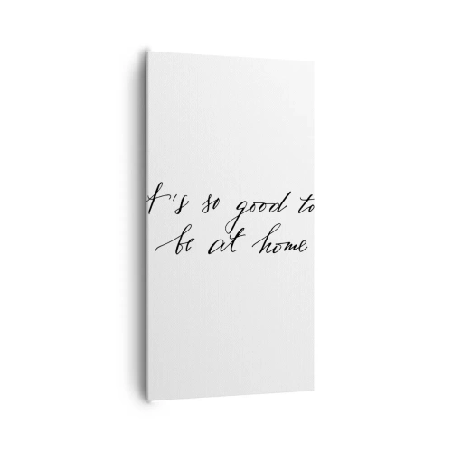 Obraz na plátne - Celá pravda - 65x120 cm