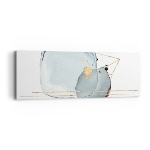 Obraz na plátne - Štúdia kvapky - 90x30 cm