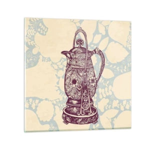 Obraz na skle - Krása všedného dňa - 40x40 cm