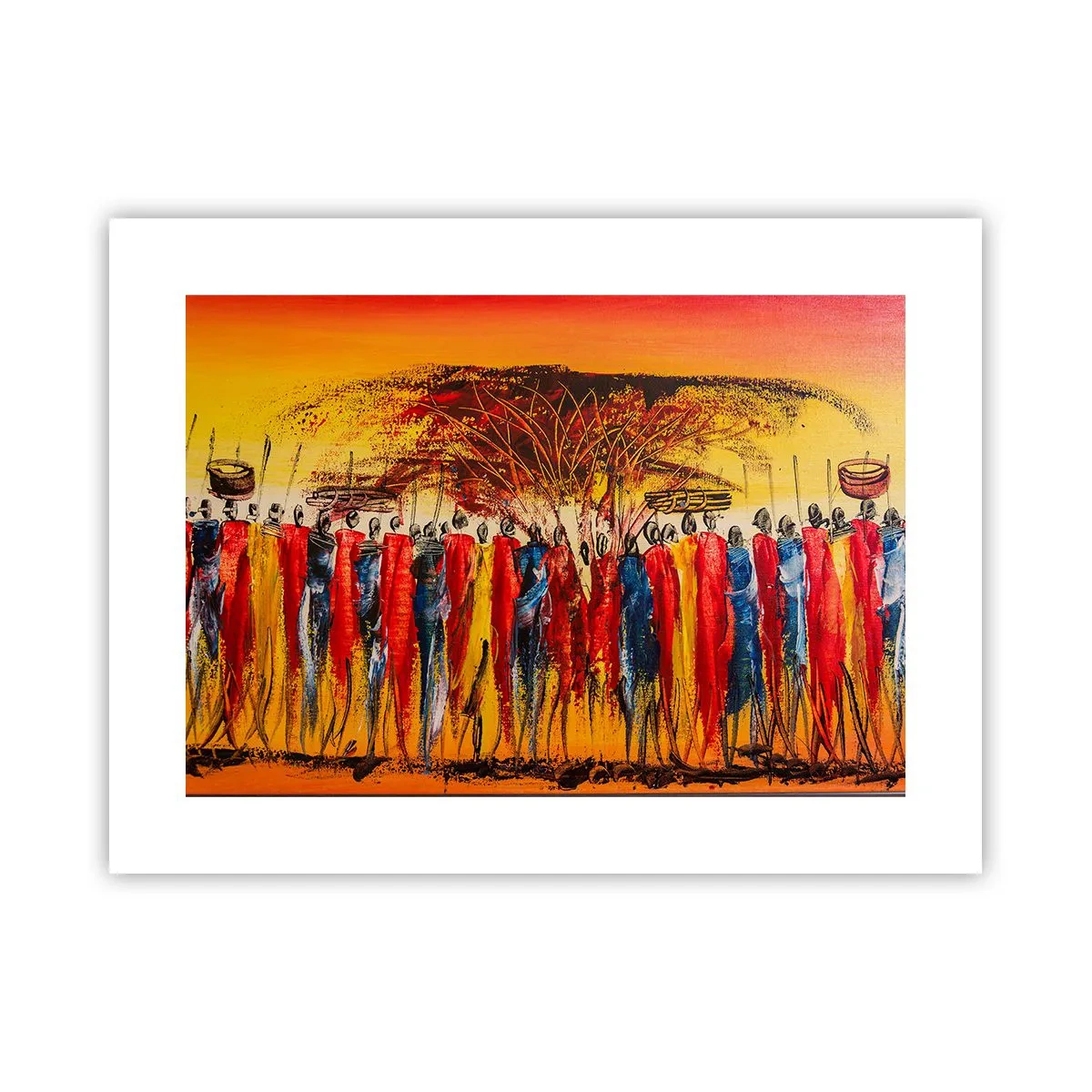 Plagát - Tam, tam, tam, tam idú - 40x30 cm