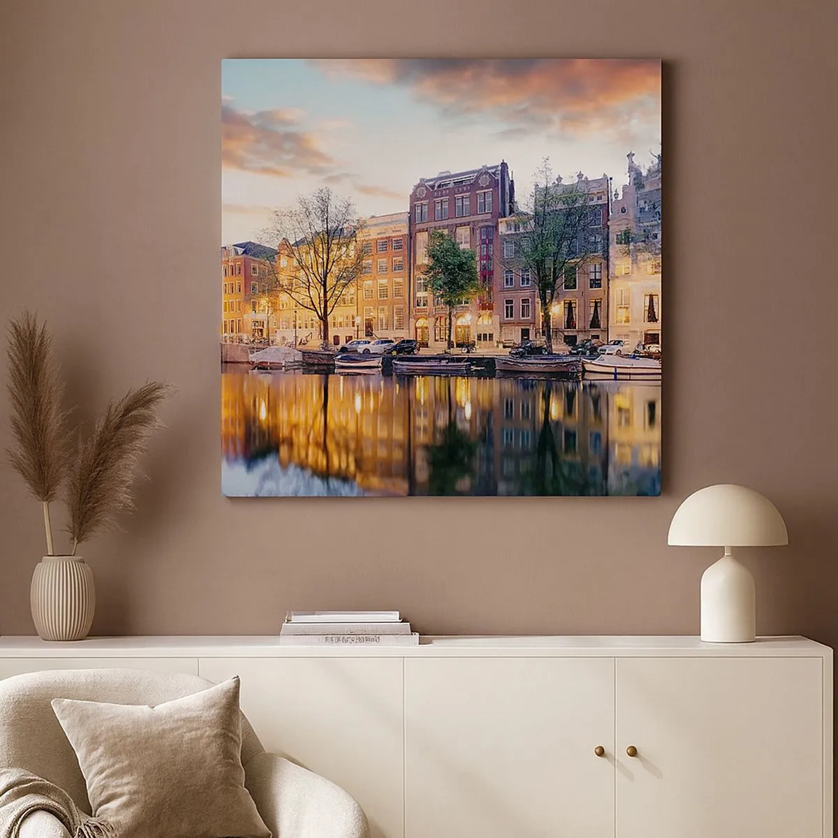 Obraz na plátne - Zdržanlivá a vyrovnaná holandská krása - 30x30 cm