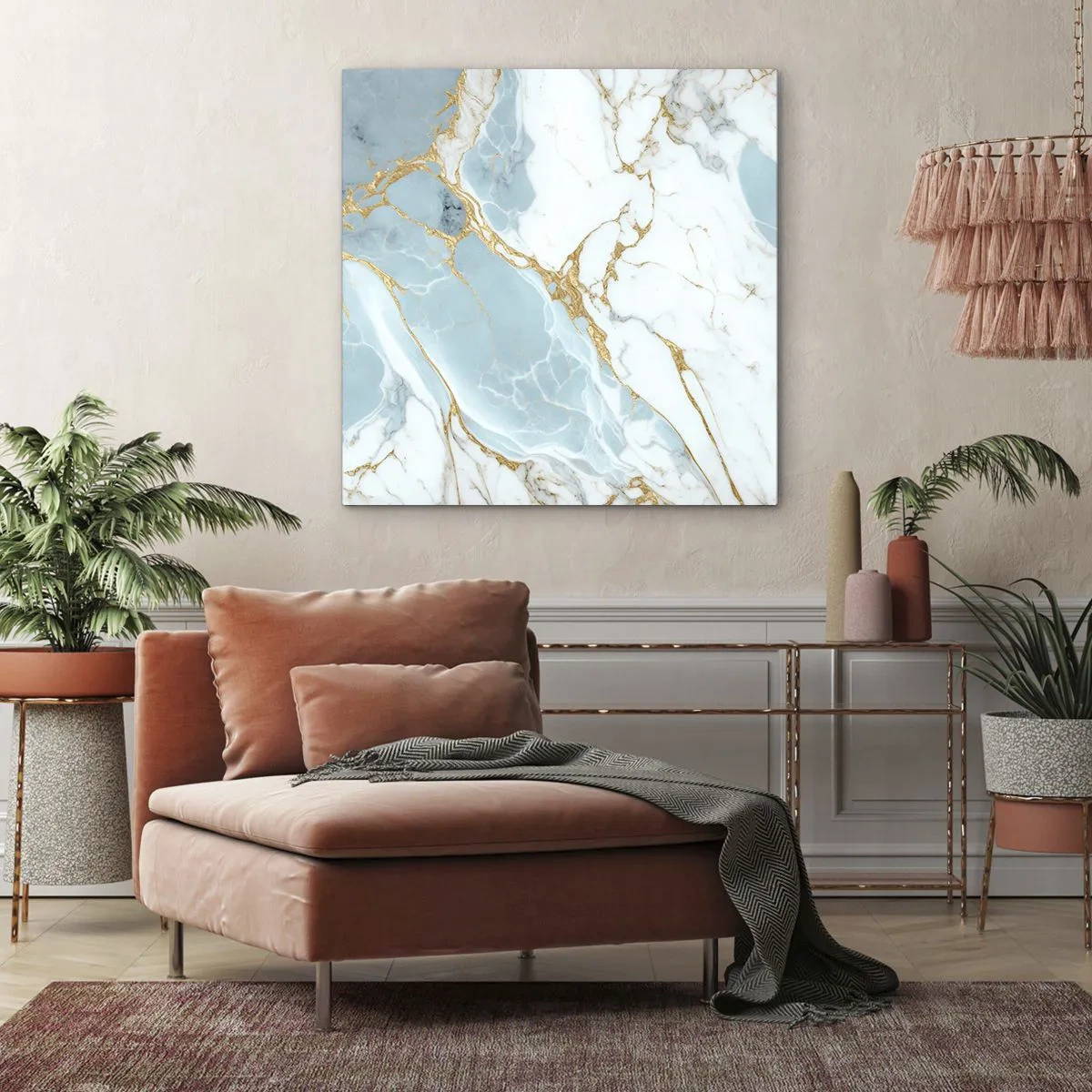 Obraz na plátne - Bohatstvo kameňa - 70x70 cm