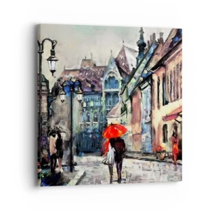 Obraz na plátne - Dážď pre dvoch - 40x40 cm