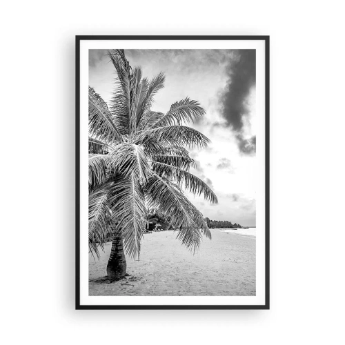 Plagát v čiernom ráme - Keď túžiš po samote…. - 70x100 cm