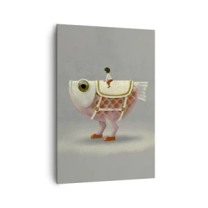 Obraz na plátne - Rybí jazdec - 70x100 cm