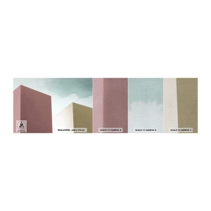 Vzorka fototapety Premium Canvas - Geometria slnečného leta - Budovy, Architektúra, Trojrozmerný - 100x30 cm