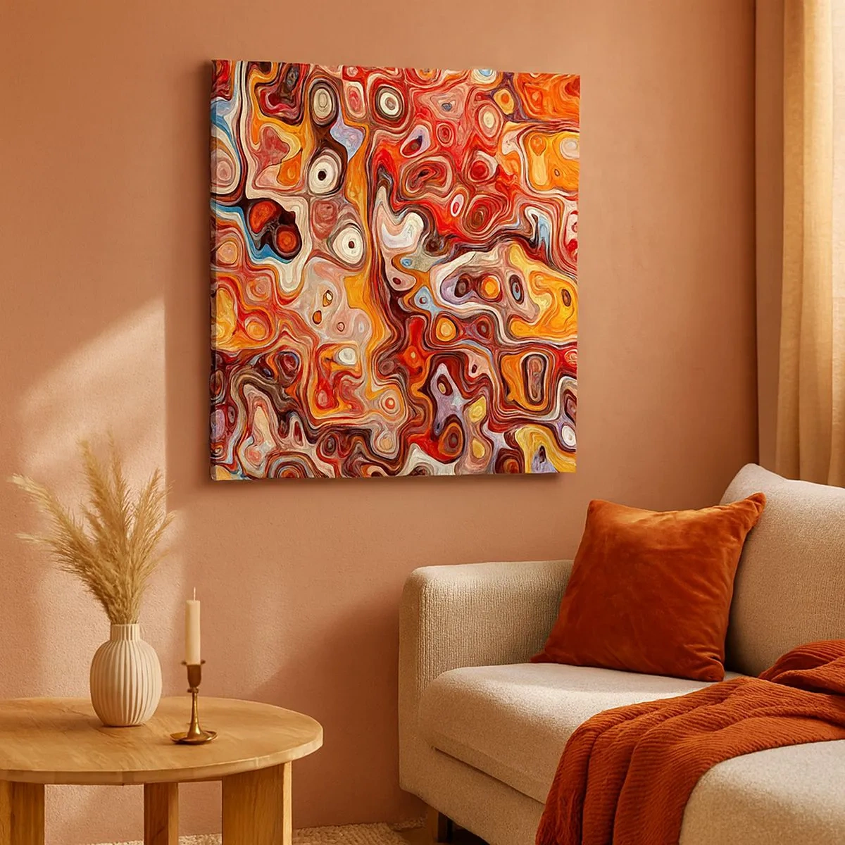 Obraz na plátne - Keby sa orechy rozpúšťali v mede - 30x30 cm