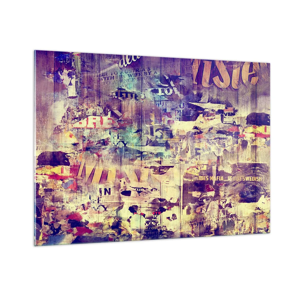Obraz na skle - A toto zostane - 100x70 cm