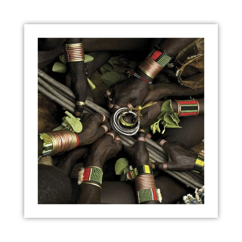 Plagát - Sme spolu - 50x50 cm