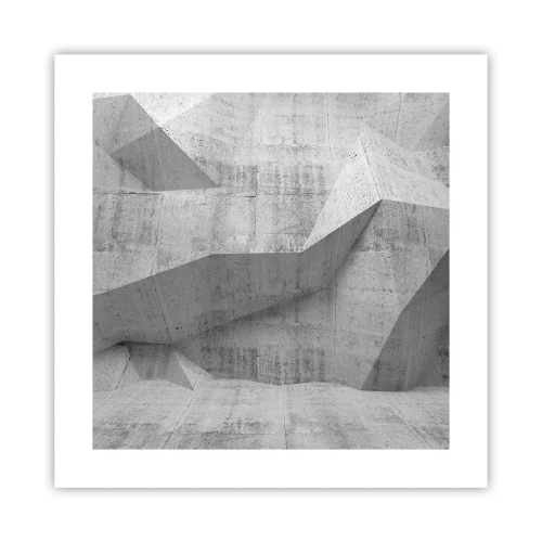 Plagát - Skutočná výzva - 40x40 cm