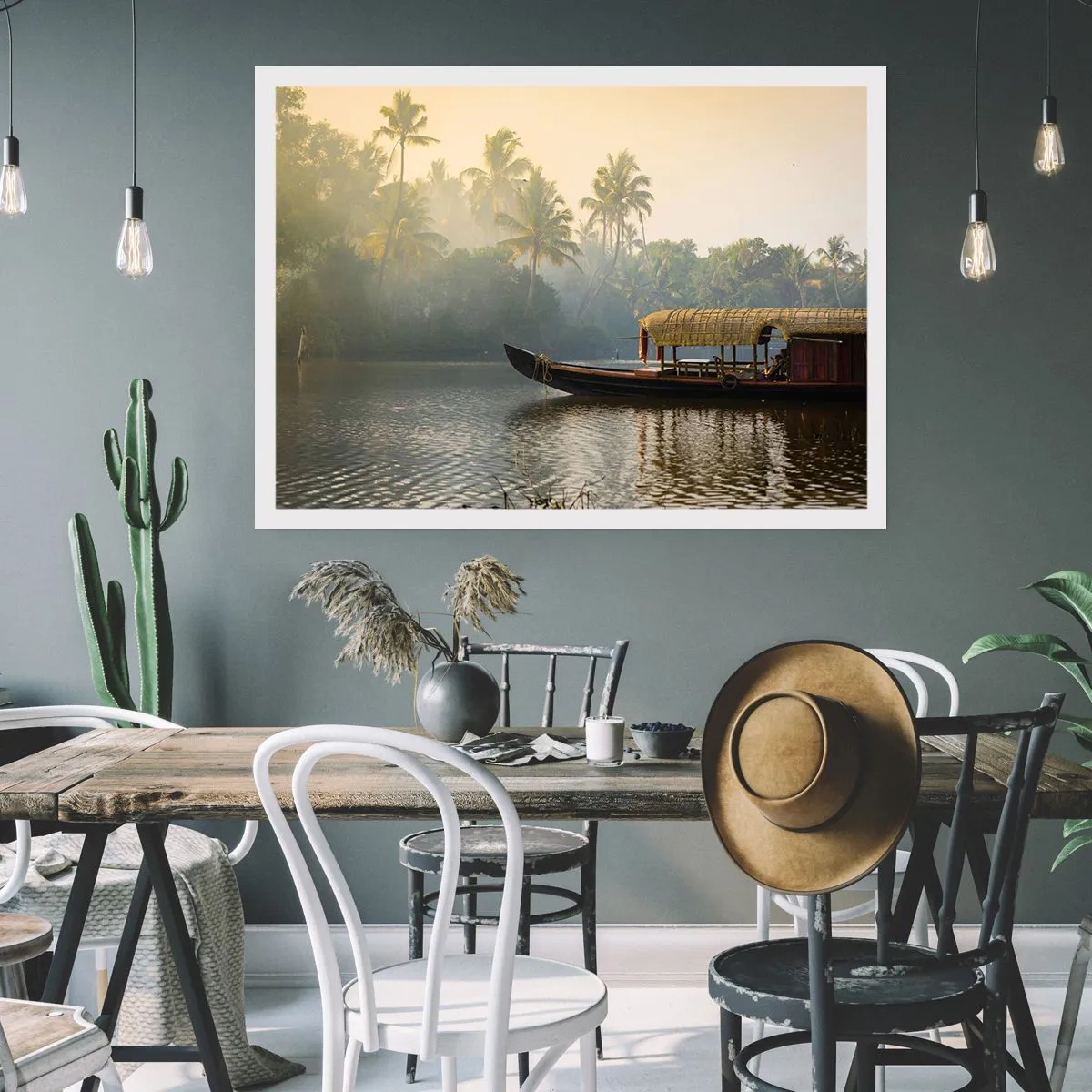 Plagát - Dom na rieke - 100x70 cm