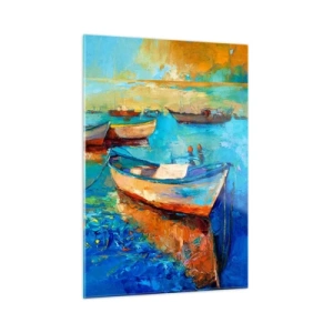 Obraz na skle - V južnom zálive - 50x70 cm