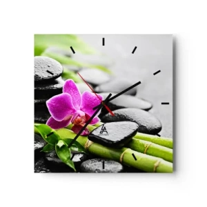 Nástenné hodiny - V pokojnej rovnováhe - 30x30 cm