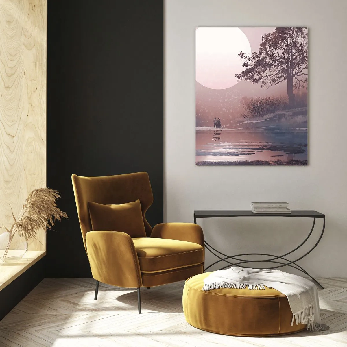 Obraz na skle - Nočné zázraky - 80x120 cm