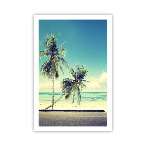 Plagát - Prázdniny, je čas začať - 61x91 cm