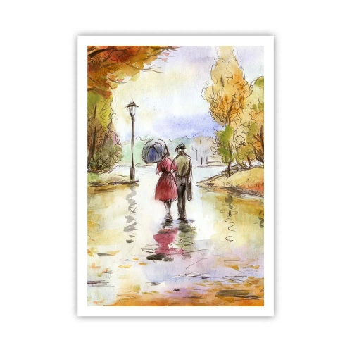 Plagát - Romantická jeseň v parku
- 70x100 cm