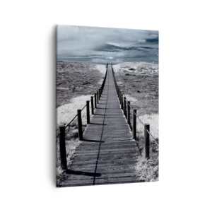 Obraz na plátne - Na samotný breh - 50x70 cm