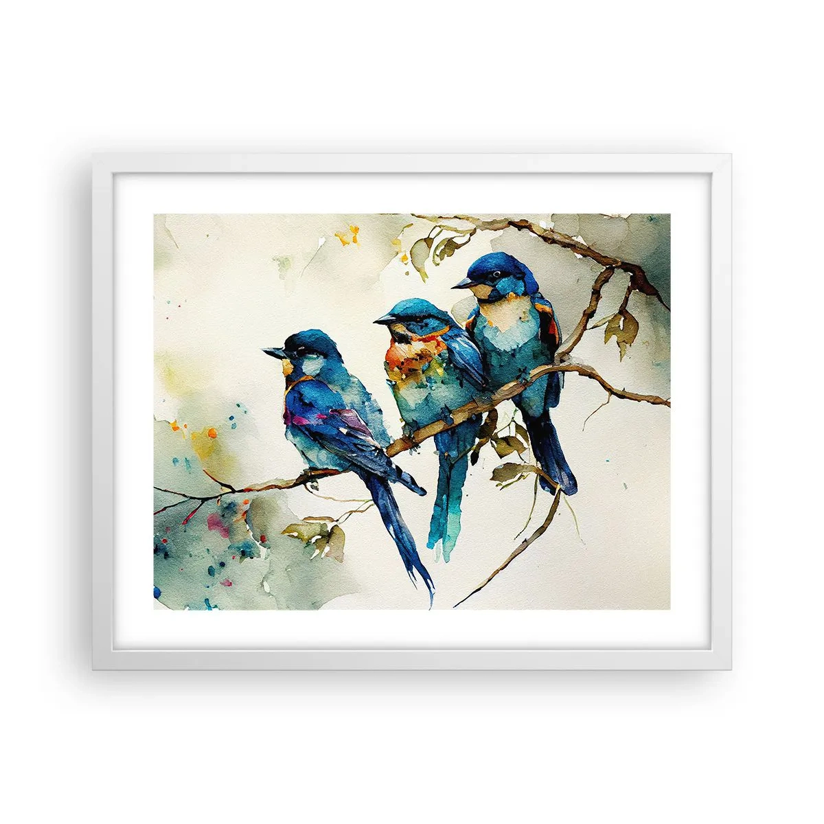 Plagát v bielom ráme - Urazil sa? - 50x40 cm