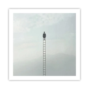 Plagát - Povzniesť sa nad to - 60x60 cm