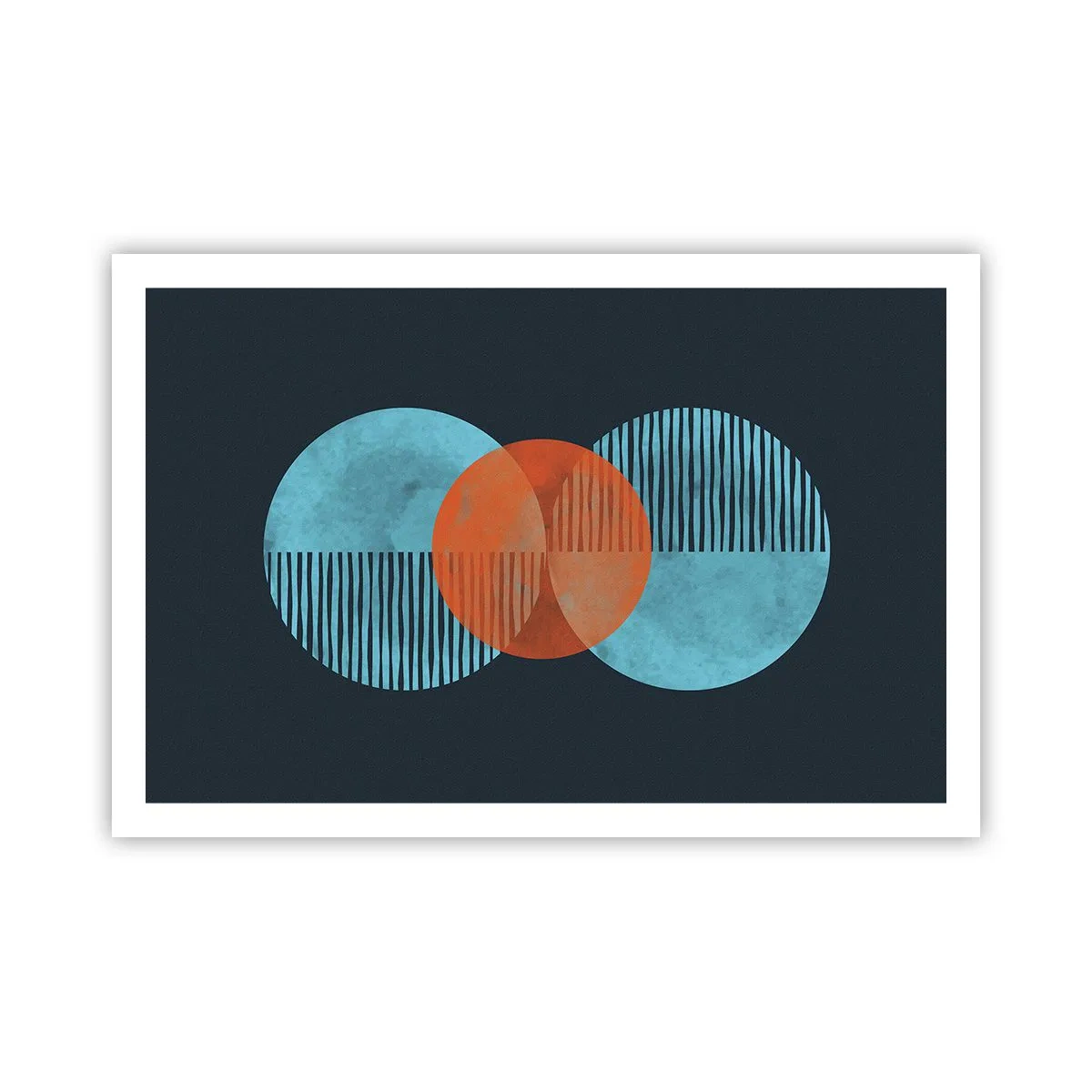 Plagát - Symetrická kompozícia - 91x61 cm