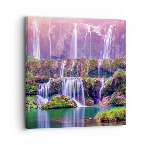 Obraz na plátne - Schody do neba - 30x30 cm