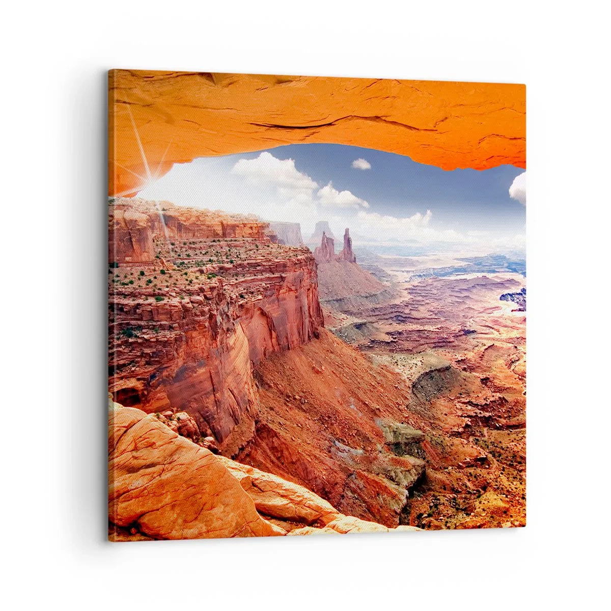 Obraz na plátne - Vytesané samotnou prírodou - 60x60 cm