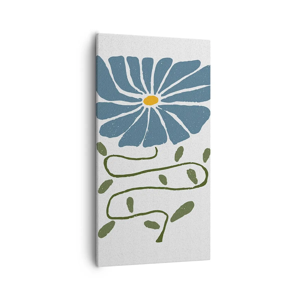 Obraz na plátne - Vetvičkou ku kvetu - 55x100 cm