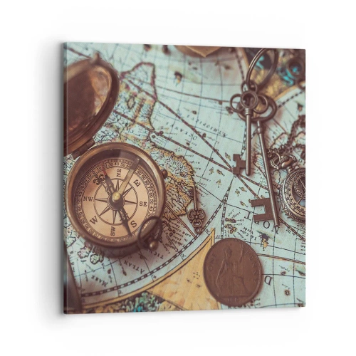 Obraz na plátne - Pre dobrodruha - 70x70 cm