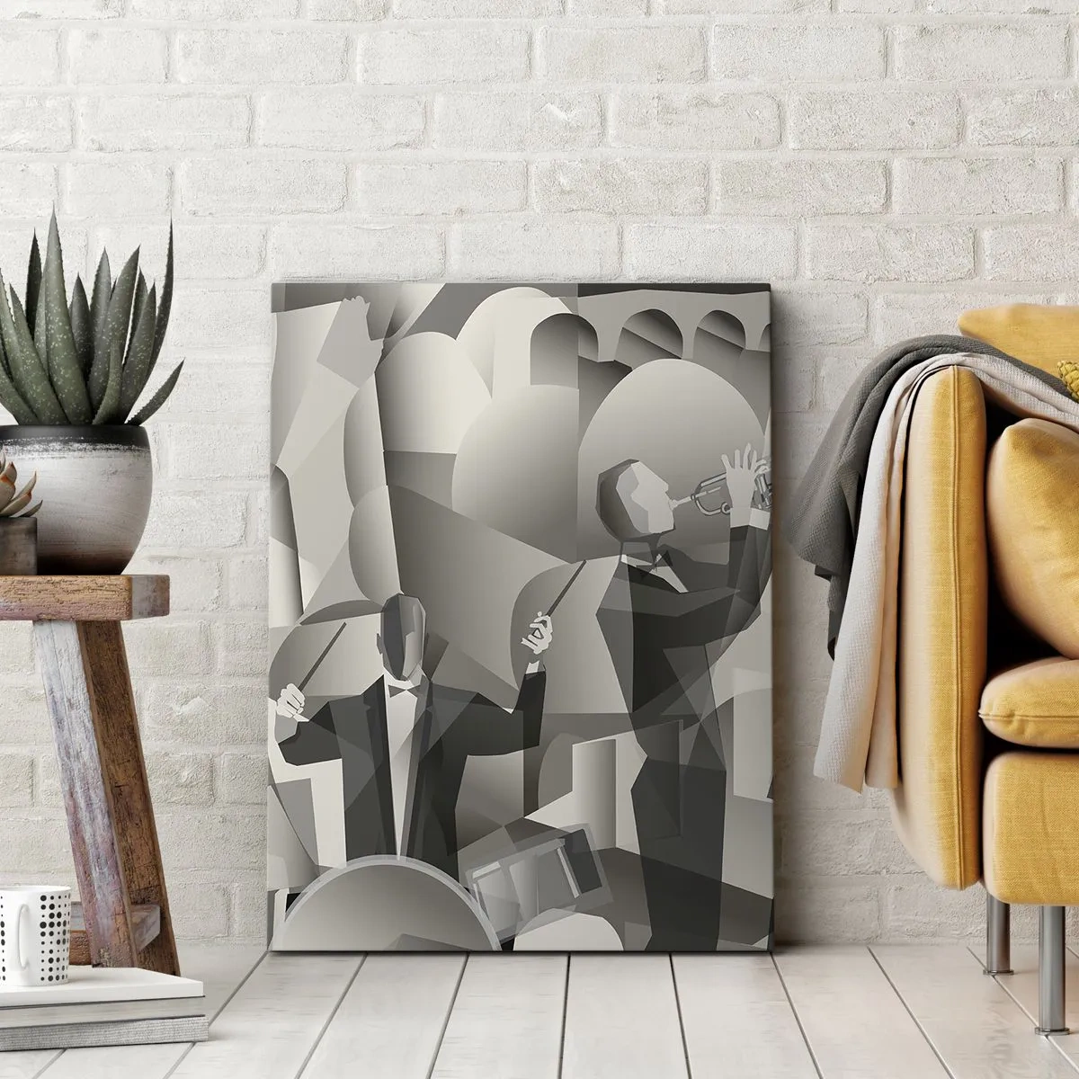 Obraz na plátne - V priestore zvukov - 50x70 cm