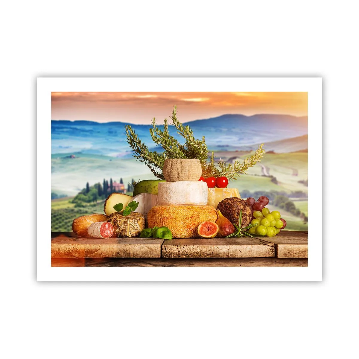 Plagát - Talianska radosť zo života - 70x50 cm