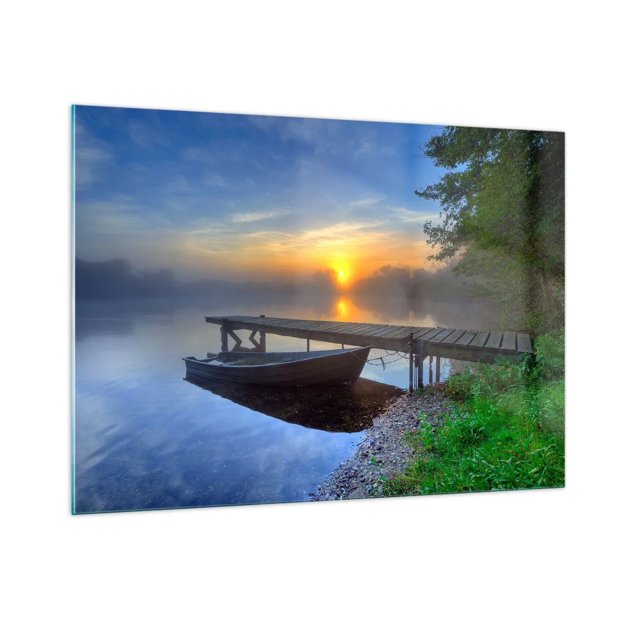 Obraz na skle - Ako sa obyčajné mení na kúzelné - 100x70 cm