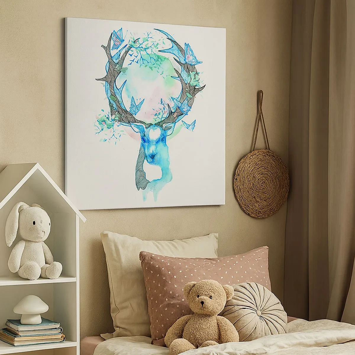 Obraz na plátne - Sila a jemnosť prírody - 30x30 cm