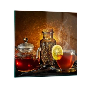 Obraz na skle - V štýle holandských majstrov - 70x70 cm