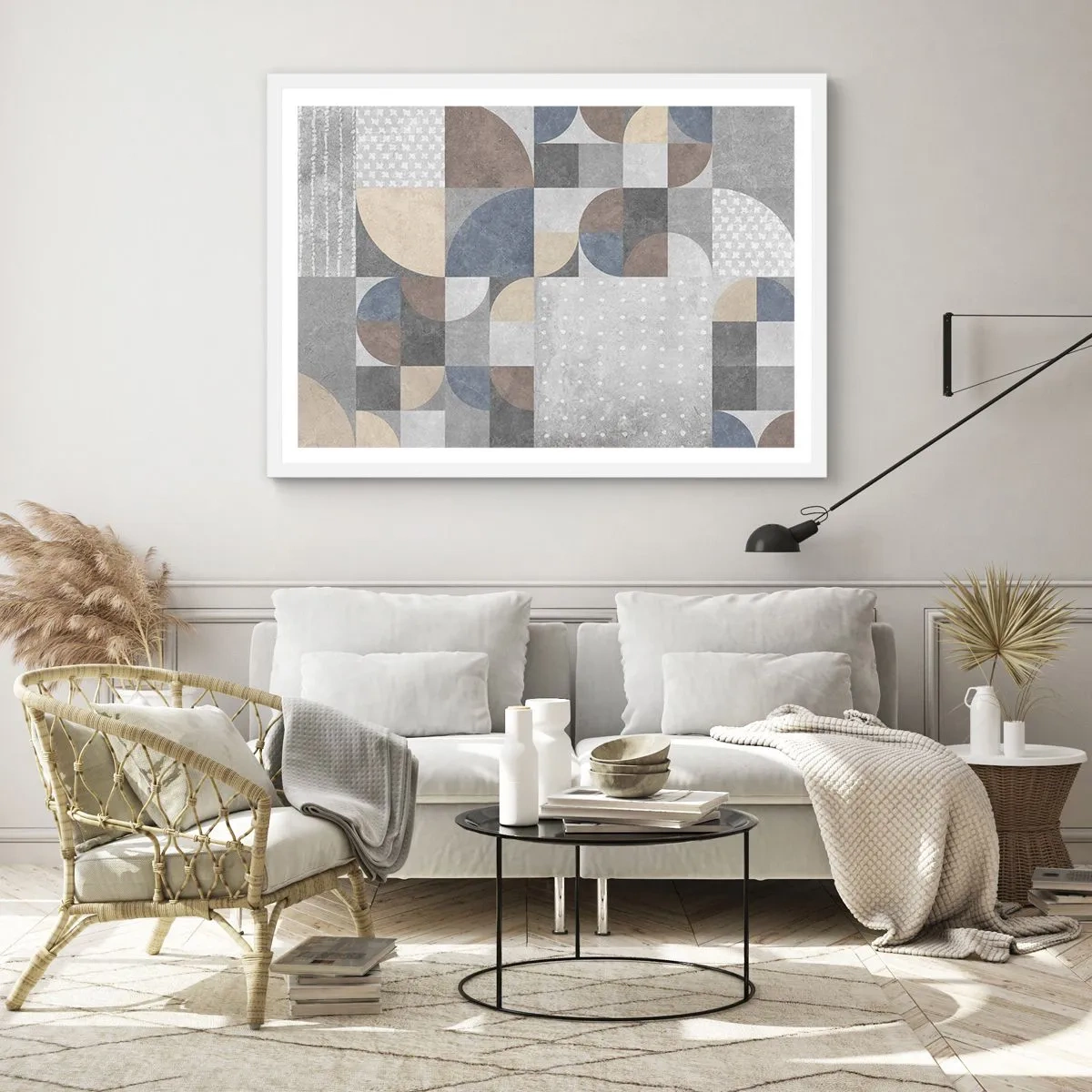 Plagát v bielom ráme - Keramická fantázia - 91x61 cm