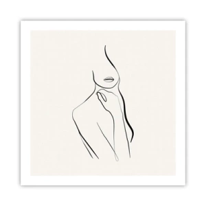 Plagát - Vlna melanchólie - 60x60 cm