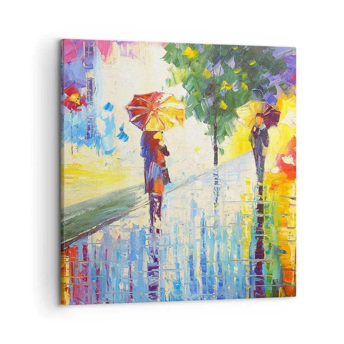Obraz na plátne - A všetko je jasné - 50x50 cm