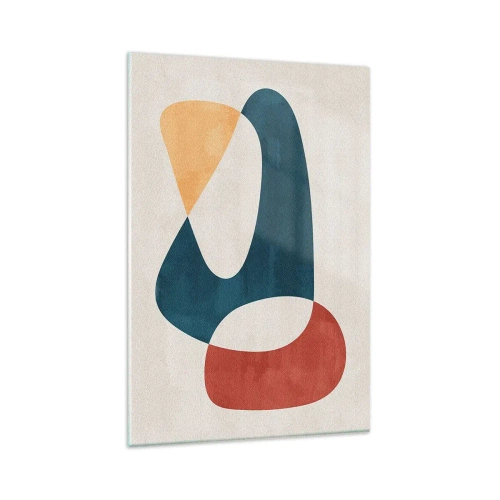 Obraz na skle - Vplyvy a metamorfózy - 80x120 cm