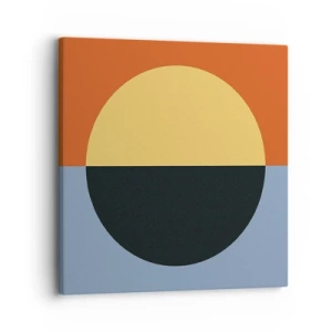 Obraz na plátne - Kompozícia tepla a chladu - 30x30 cm