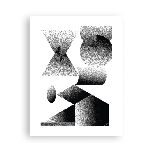 Plagát - Uhly a ovály - 30x40 cm