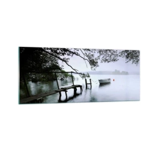 Obraz na skle - Už odpočívaš - 100x40 cm
