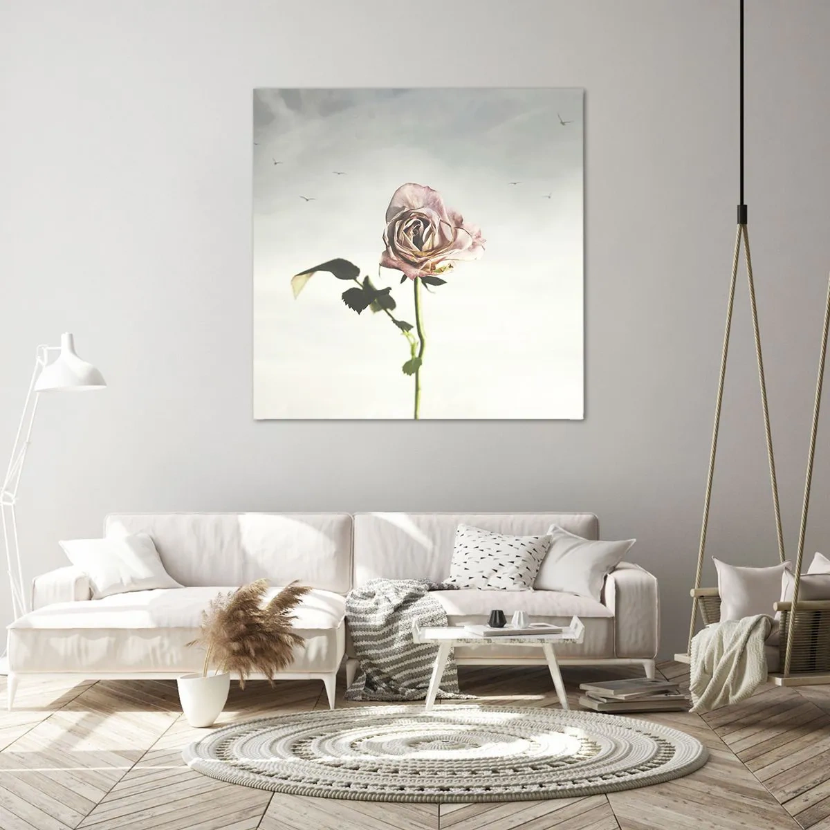 Obraz na plátne - Vítanie jari - 70x70 cm