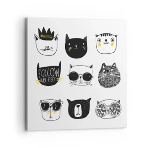 Obraz na plátne - Každý iný - 70x70 cm