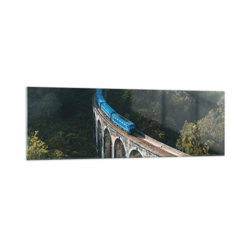 Obraz na skle - Príťažlivosť prírody - 160x50 cm